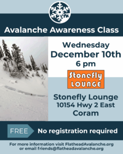 Avalanche Awareness Class in Coram, MT.